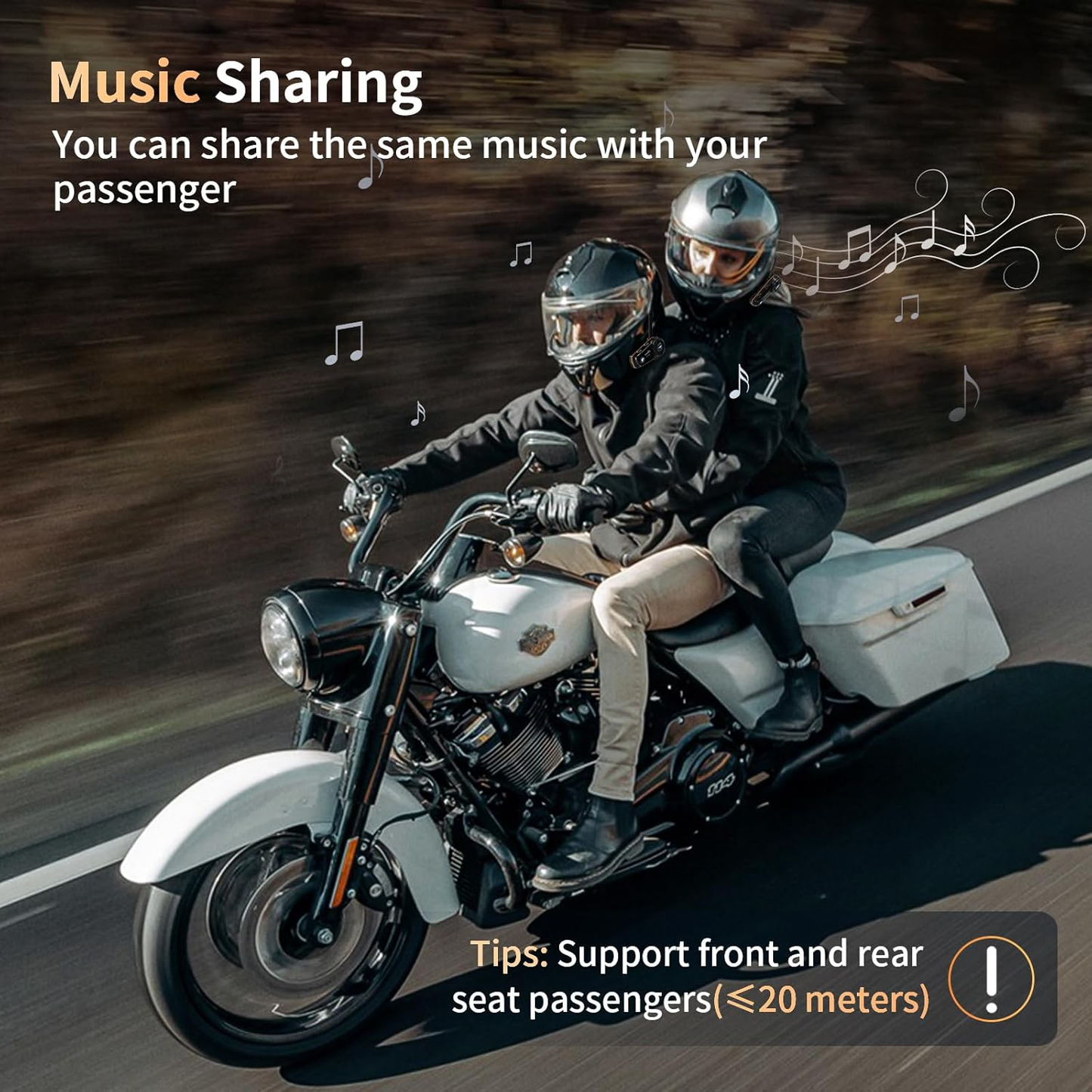 2x Motorrad-Sprechanlagen - Fodsports FX8 PRO