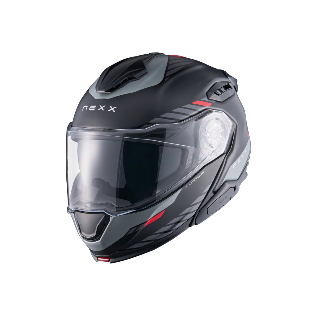 NEXX X.LIFETOUR GLOBE RED BLACK MATTE