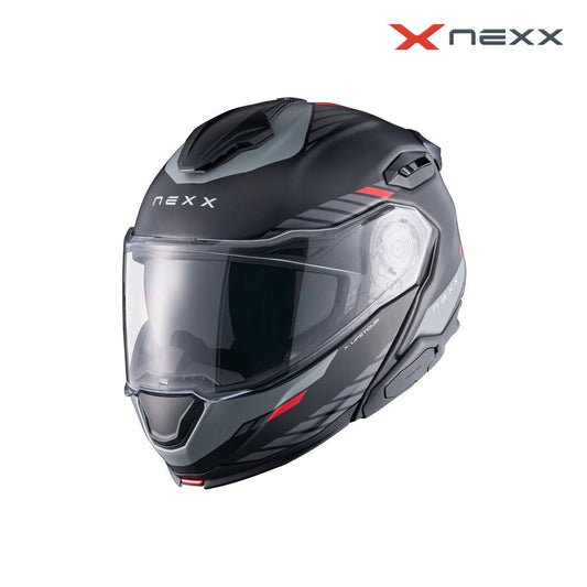 NEXX X.LIFETOUR GLOBE VERMELHO PRETO MATTE — imagem 2