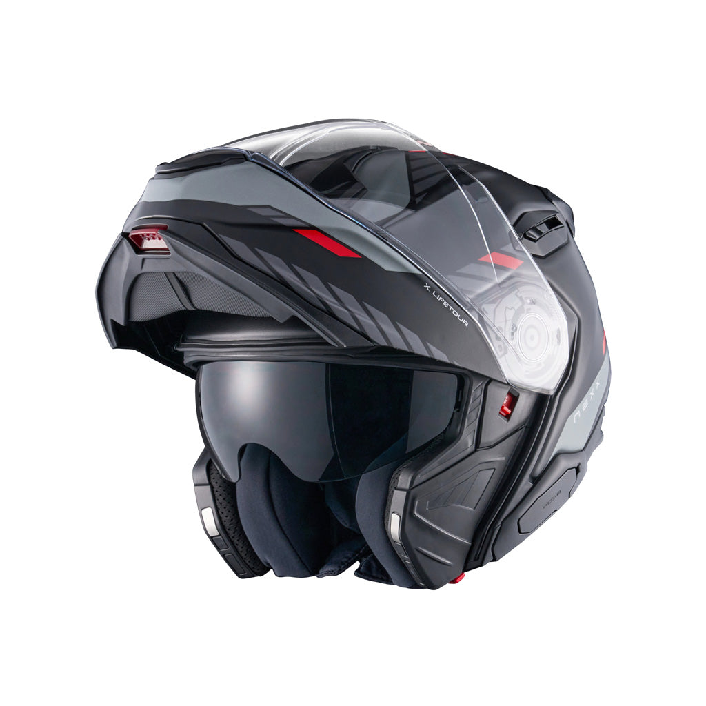 NEXX X.LIFETOUR GLOBE RED BLACK MATTE