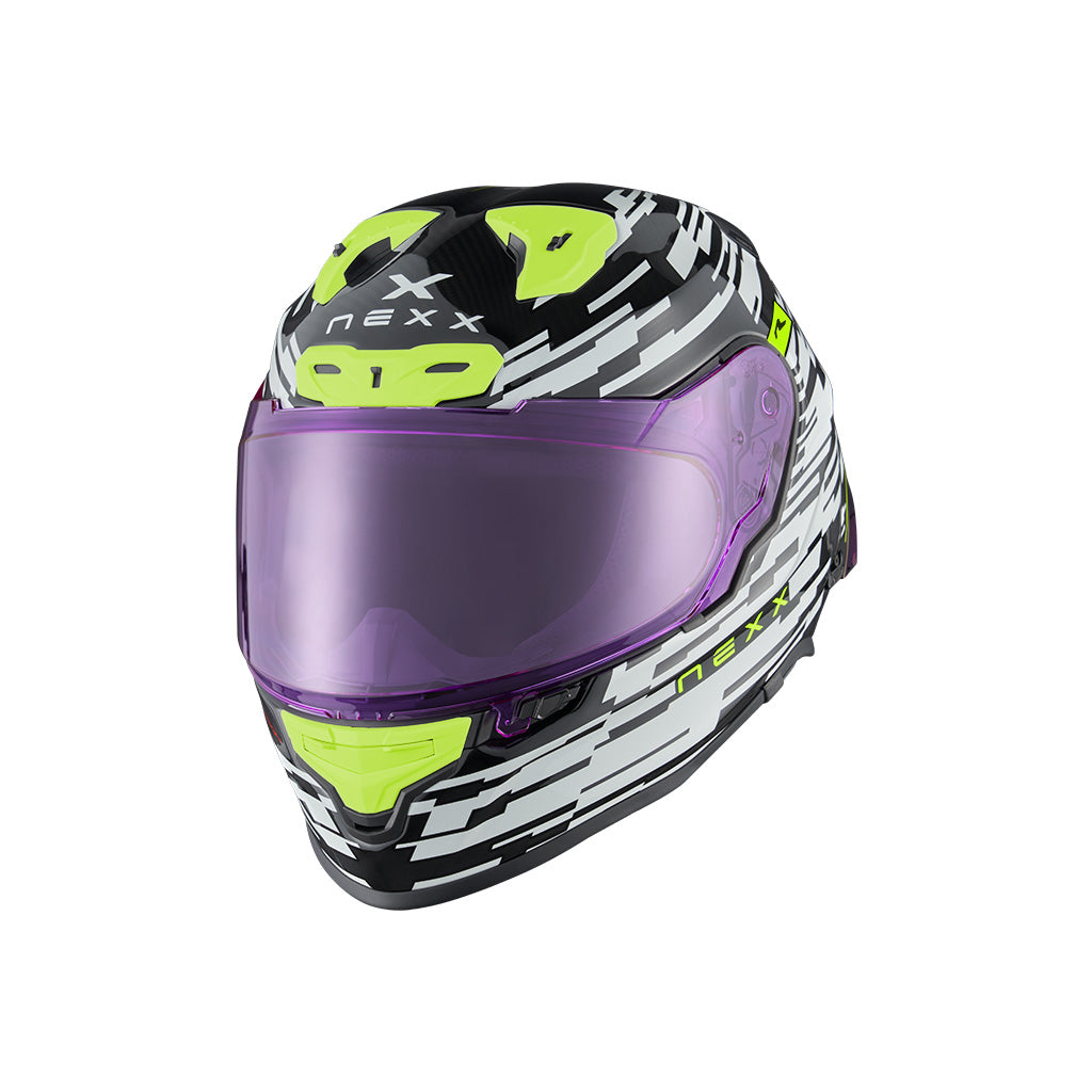 NEXX X.R3R GLITCH RACER WHITE NEON