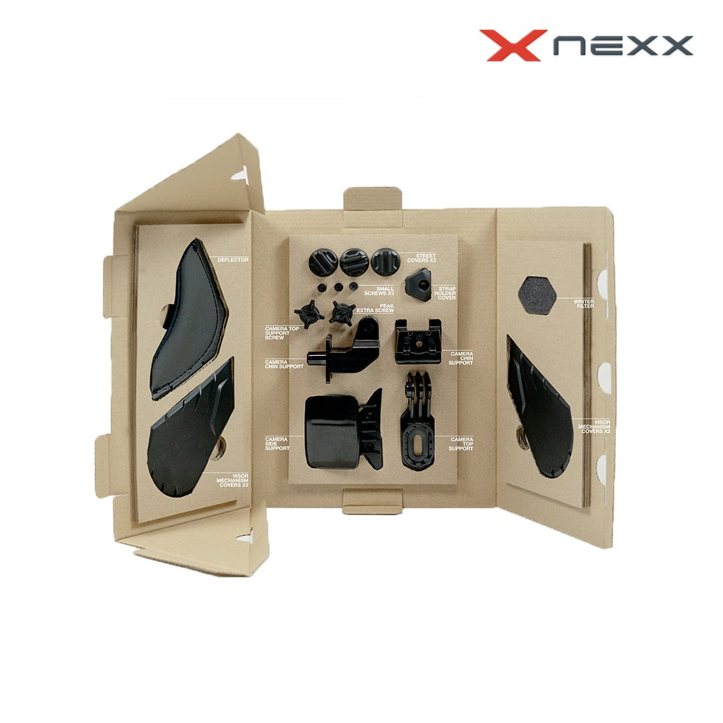 NEXX X.WED3 KEYO CINZA VERMELHO MATTE — imagem 7