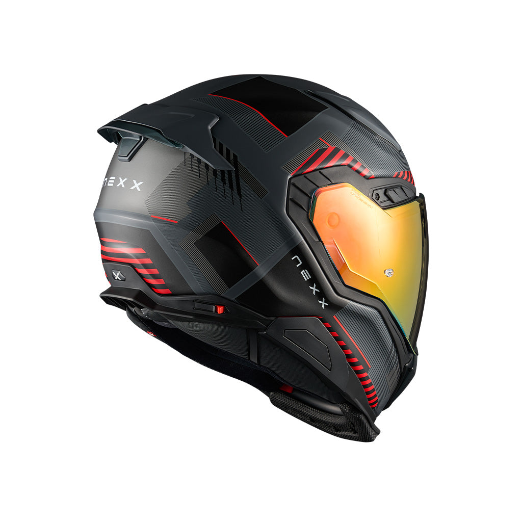 NEXX X.WST3 FLUENCE GREY RED MATTE