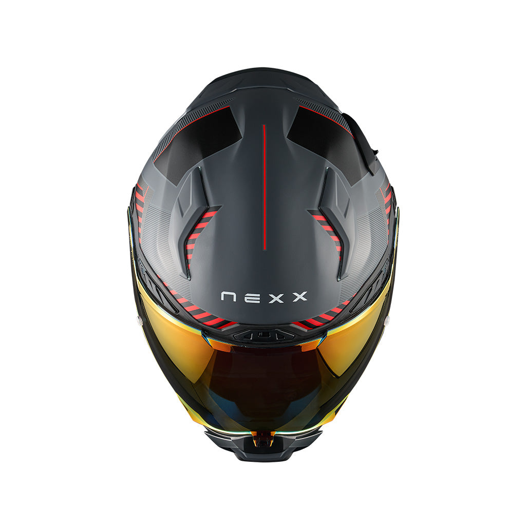NEXX X.WST3 FLUENCE GREY RED MATTE