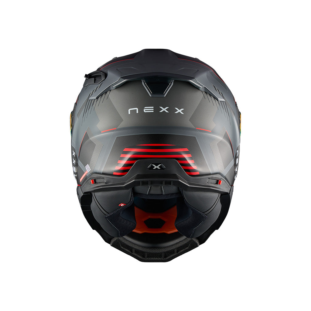 NEXX X.WST3 FLUENCE GREY RED MATTE