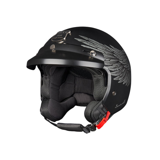 NEXX Y.10 EAGLE RIDER BLACK GREY MATTE