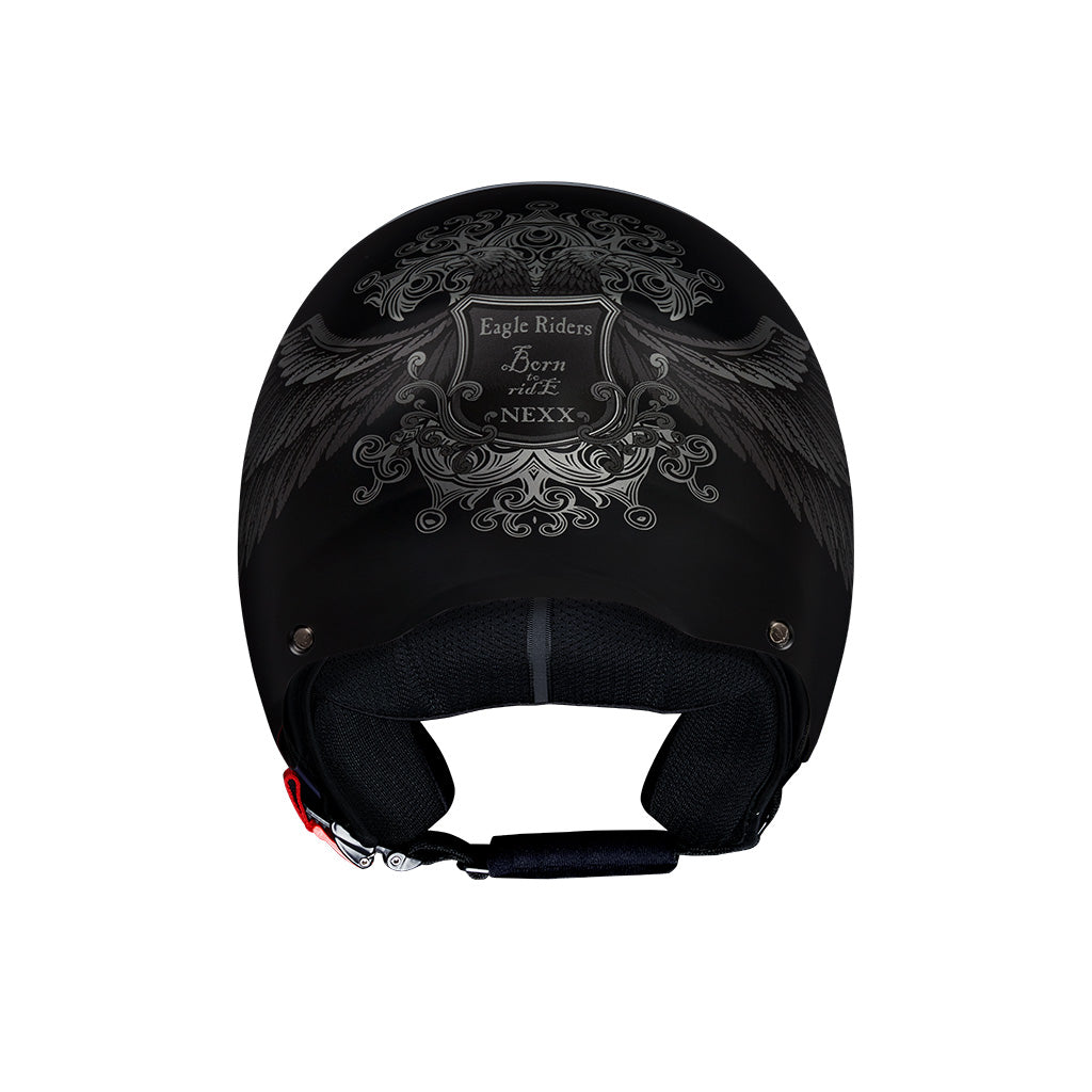NEXX Y.10 EAGLE RIDER BLACK GREY MATTE