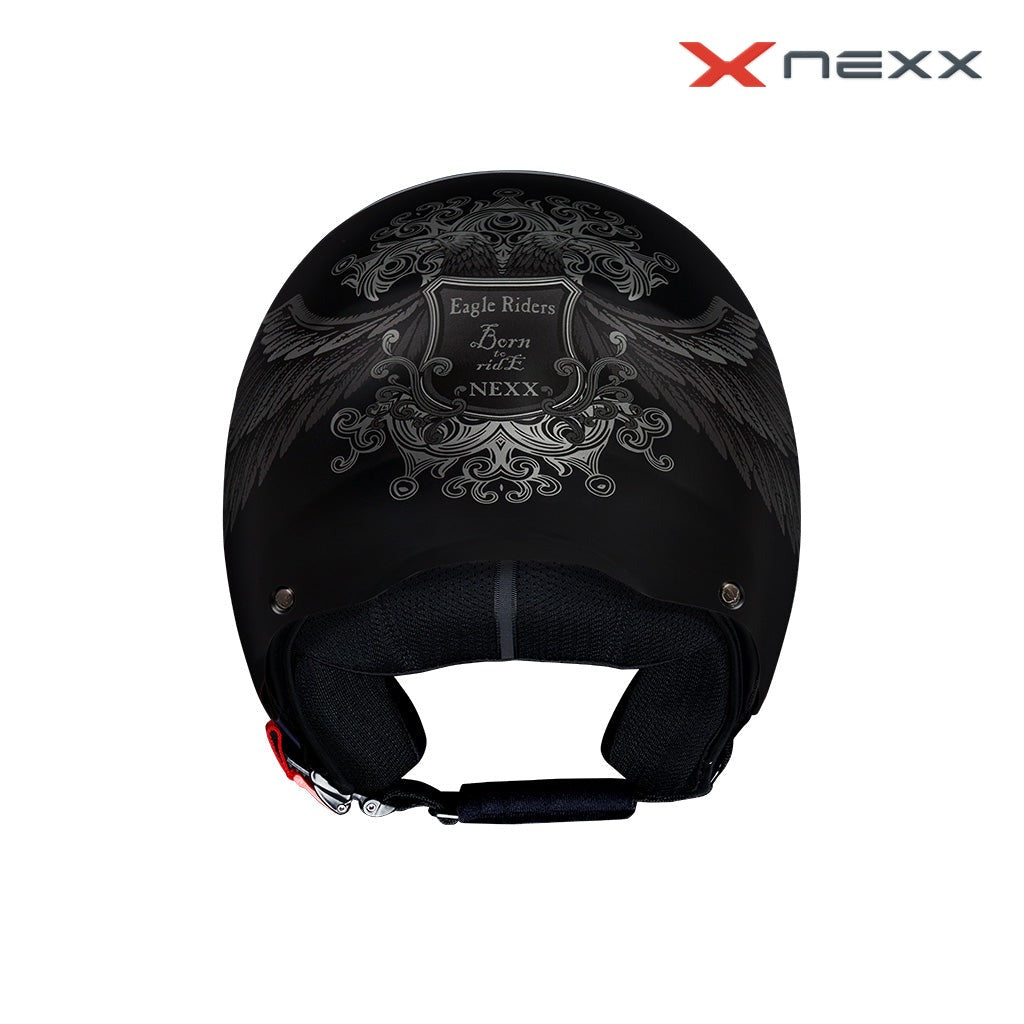 NEXX Y.10 EAGLE RIDER PRETO CINZA MATTE — imagem 4