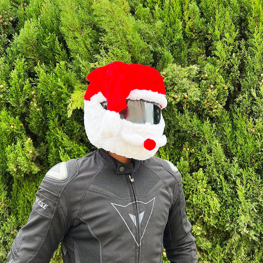 Motorcycle Helmet Cover - Pai Natal