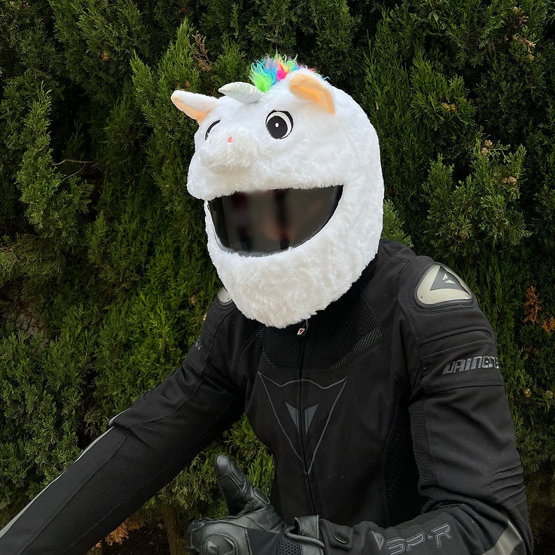 Motorradhelmbezug - Einhorn