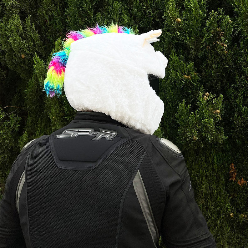 Motorradhelmbezug - Einhorn