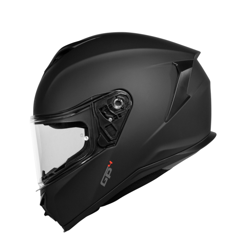 CMS GP4 SCHLICHT SCHWARZ MATT