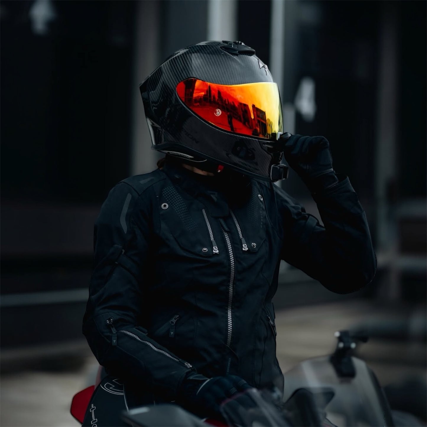 Visera del SCORPION - AIR-CARBON / KDF-16-1 / EXO-R1 / EXO-R520 / EXO-1400 / EXO-391