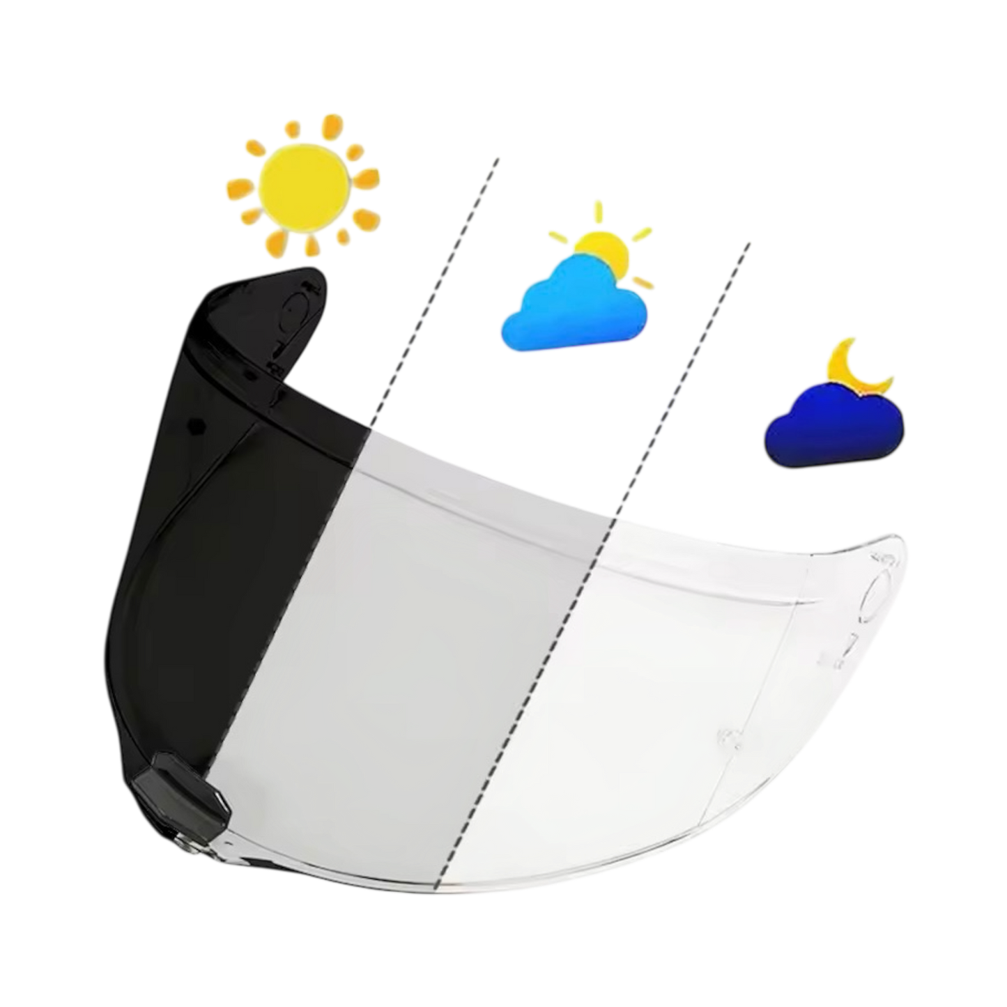 Visor for LS2 - FF811 VECTOR II