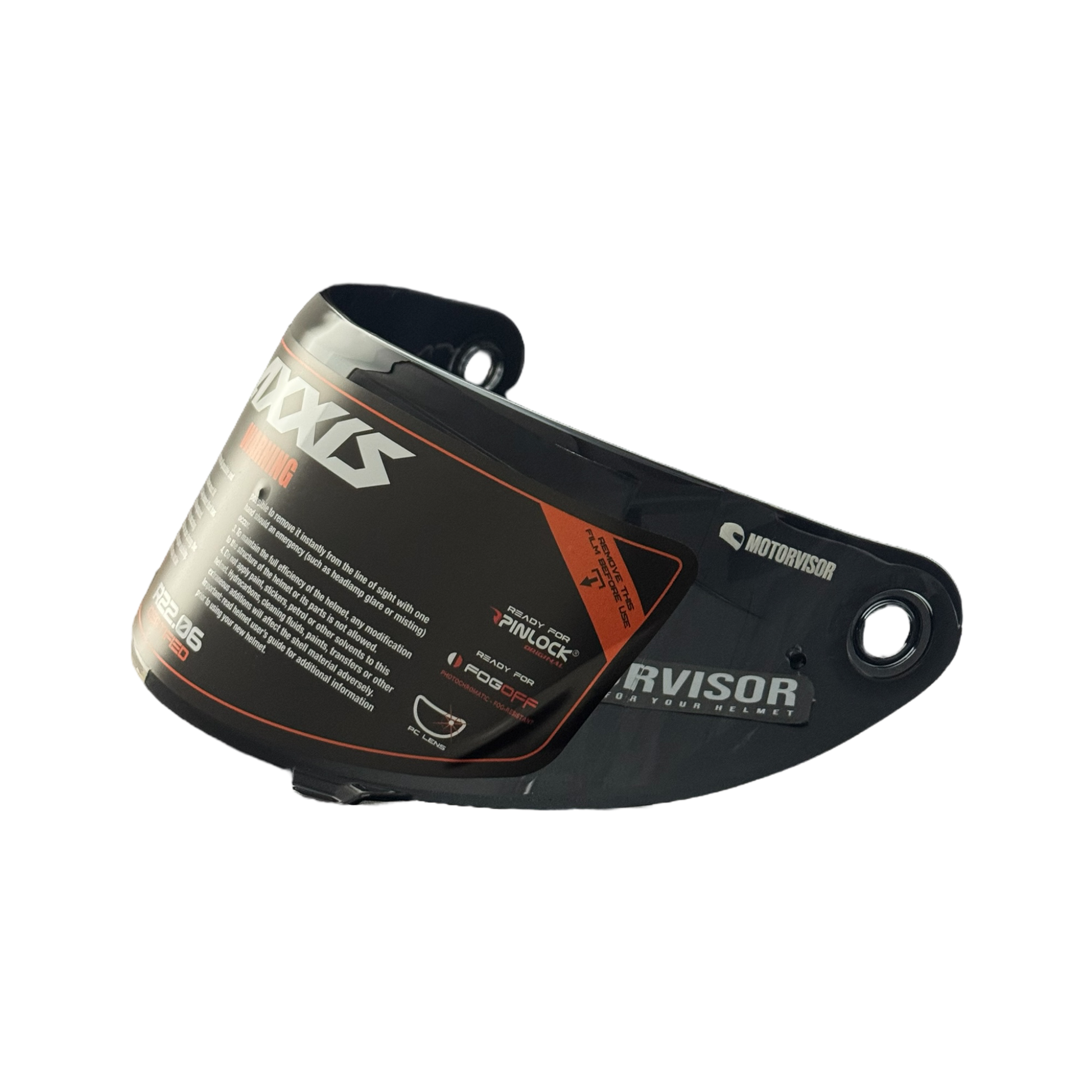 mt axxis helmet visor Segment Arrows Matt Fluoro Red Destination Moto Visor AXXIS DARKEN S MT-V-18C