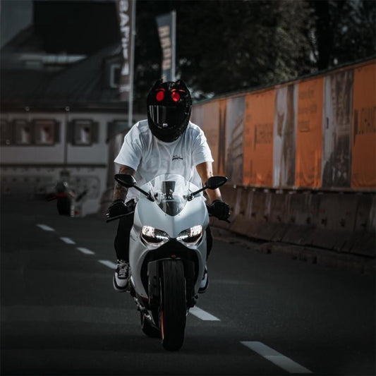 Motorradhelmbezug - Black Devil