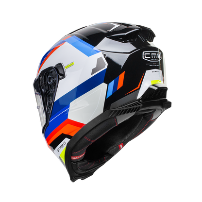 cms gtrs carbon dna motorcycle helmet CMS GTR 2.0 SPEEDSTER TRICOLOR