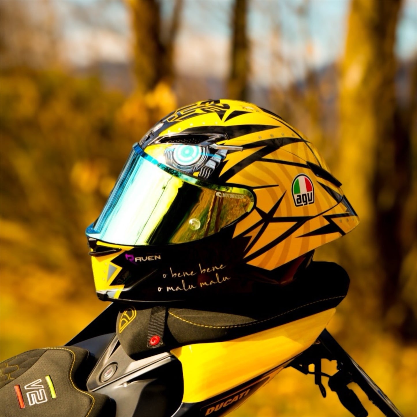 Visera del AGV - PISTA / GPR / GPRR / CORSA / R / RACE 3