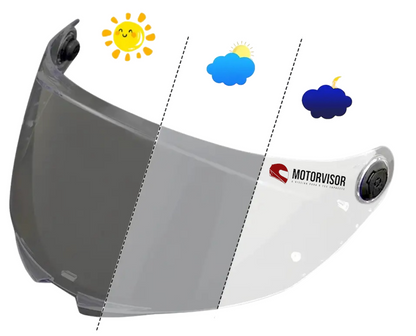 Viseira para MT - MT-V-28B / THUNDER 4 / THUNDER 4 SV / STINGER 2