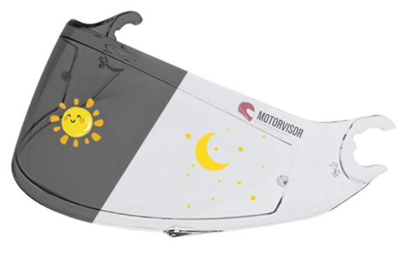 Viseira para SHARK - SKWAL / D-SKWAL 2 / SPARTAN / CARBON