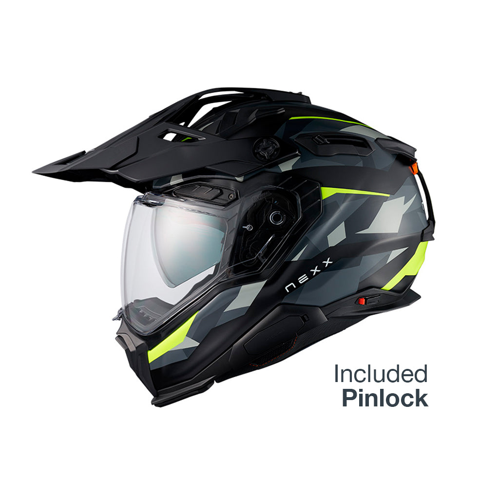 NEXX X.WED3 TRAILMANIA GREY NEON MATTE