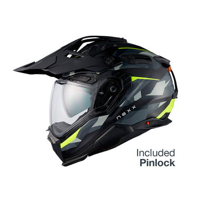 NEXX X.WED3 TRAILMANIA GREY NEON MATTE