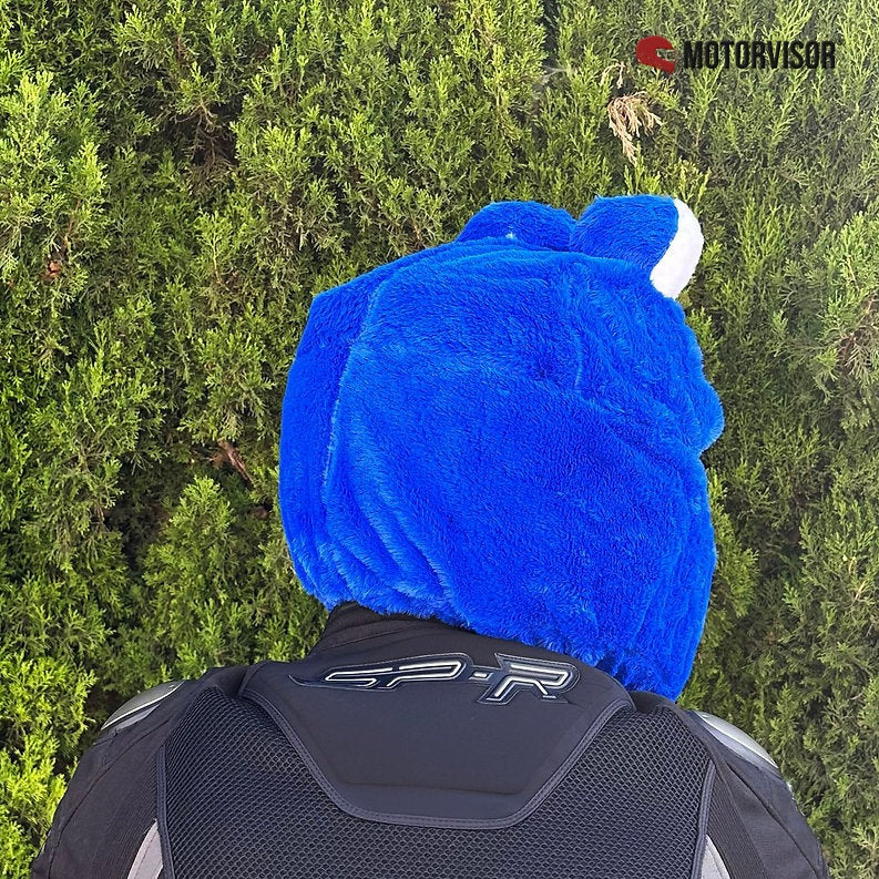 Helmet Cover Monstro das Bolachas Azul