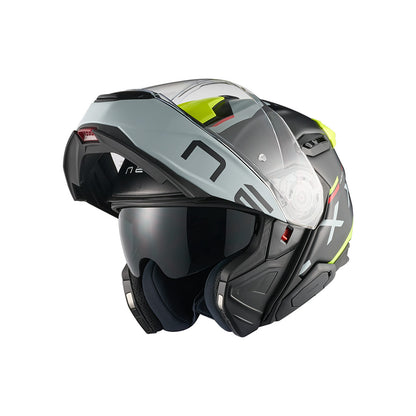 NEXX X.LIFETOUR STRADA CINZA NEON MATTE — imagem 3