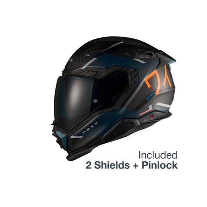 NEXX X.WST3 MANGA ORANGE BLUE MATTE