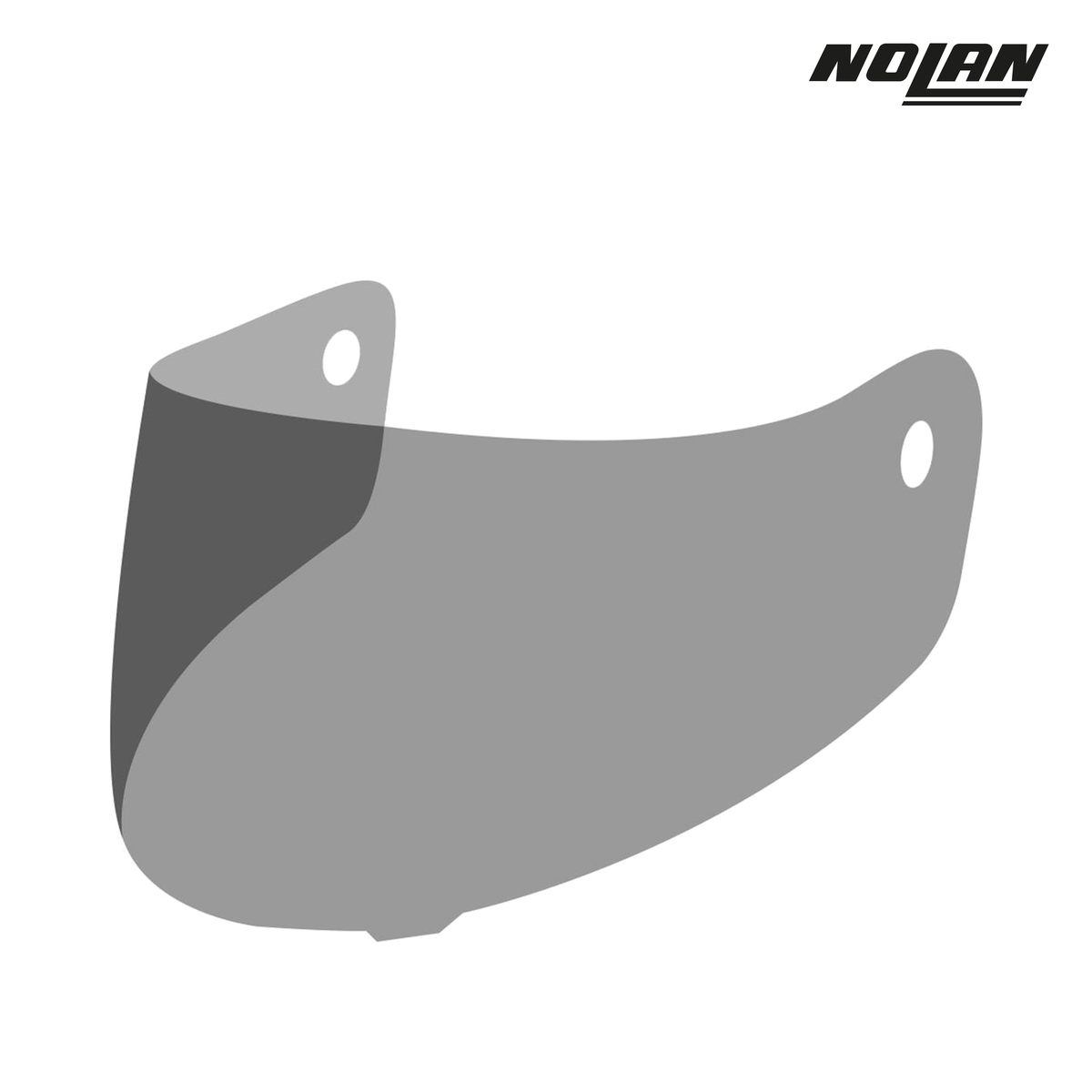 Viseira original NOLAN N60-5 escurecida — Motorvisor