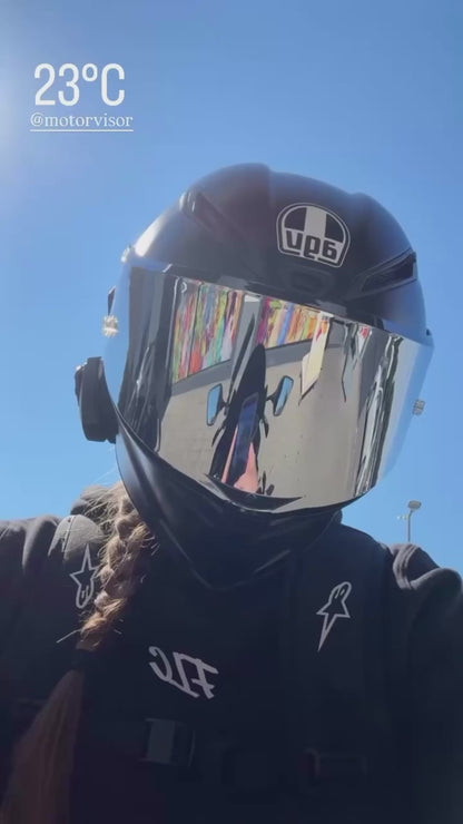 Viseira para AGV - PISTA / GPR / GPRR / CORSA / R / RACE 3