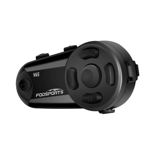 Intercomunicador Moto - Fodsports V6S (1000m) - Bluetooth 5.0